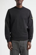 Stone Island Compass Patch Fleece Sweatshirt