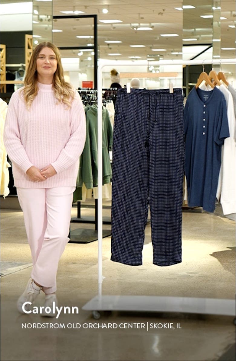 Silk Charmeuse Pajama Pants, sales video thumbnail