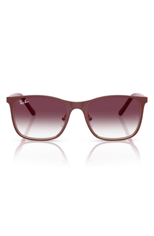 RAY BAN RAY-BAN 48MM GRADIENT SQUARE SUNGLASSES