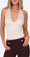 Tiger Mist Granger Halter Crop Top