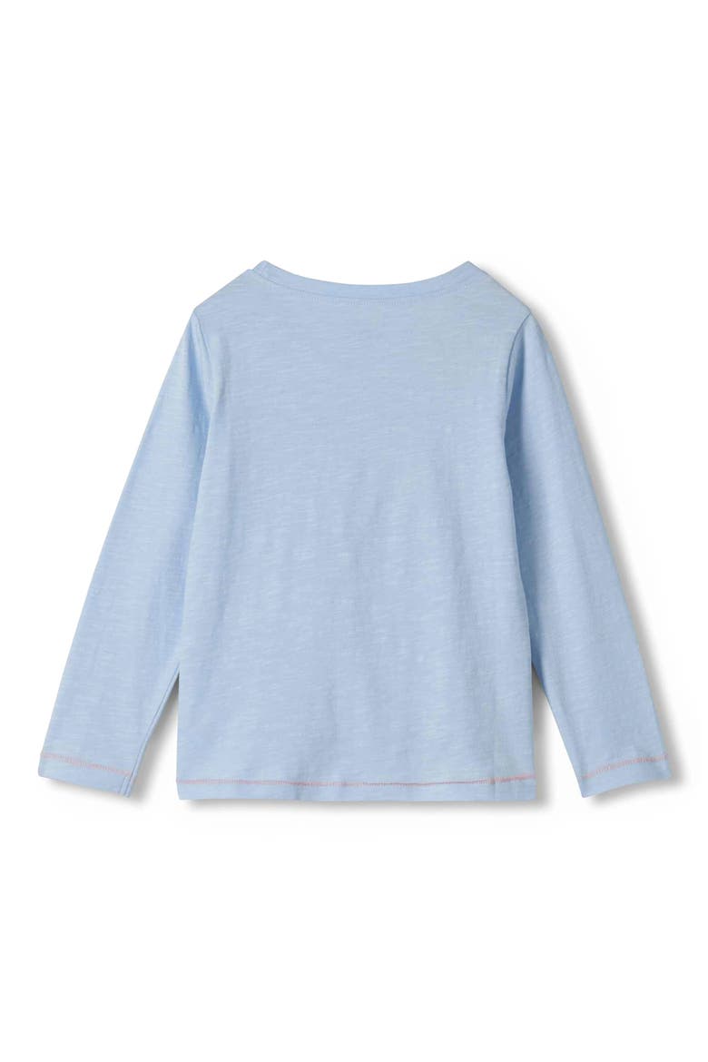 Kids' Yummy Macarons Long Sleeve Graphic T-Shirt, Alternate, color, BLUE