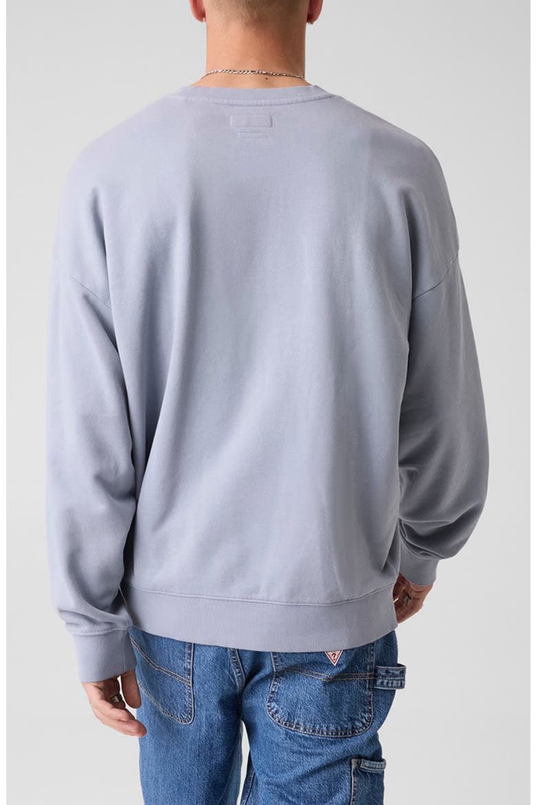Eagle Graphic Sweatshirt, Alternate, color, LIGHT BLUE