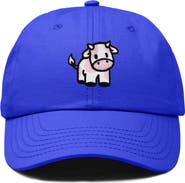 Dalix Strawberry Cow Embroidered Cap