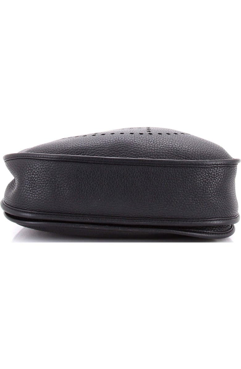 Pre-Owned Hermes Evelyne Bag Gen III Clemence PM, Alternate, color, Noir