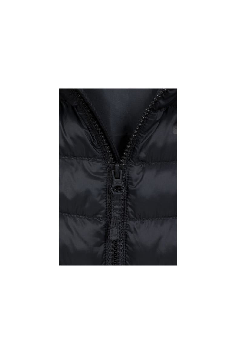 Childrens/Kids Florence Longline Padded Jacket, Alternate, color, Black