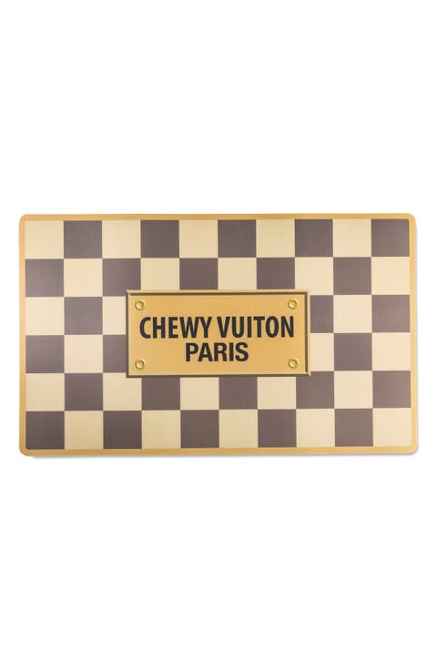 Checker Chewy Vuiton Placemat