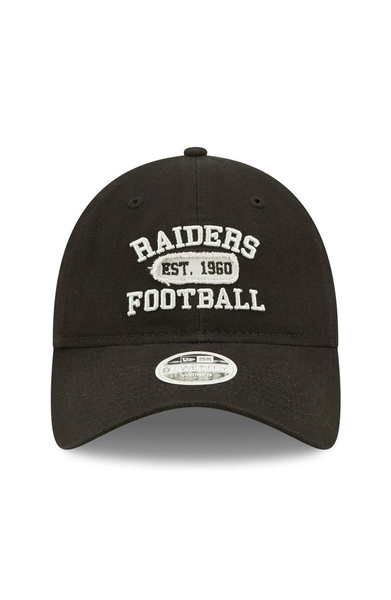 New Era Women's New Era Black Las Vegas Raiders Formed 9TWENTY Adjustable Hat, Alternate, color, 