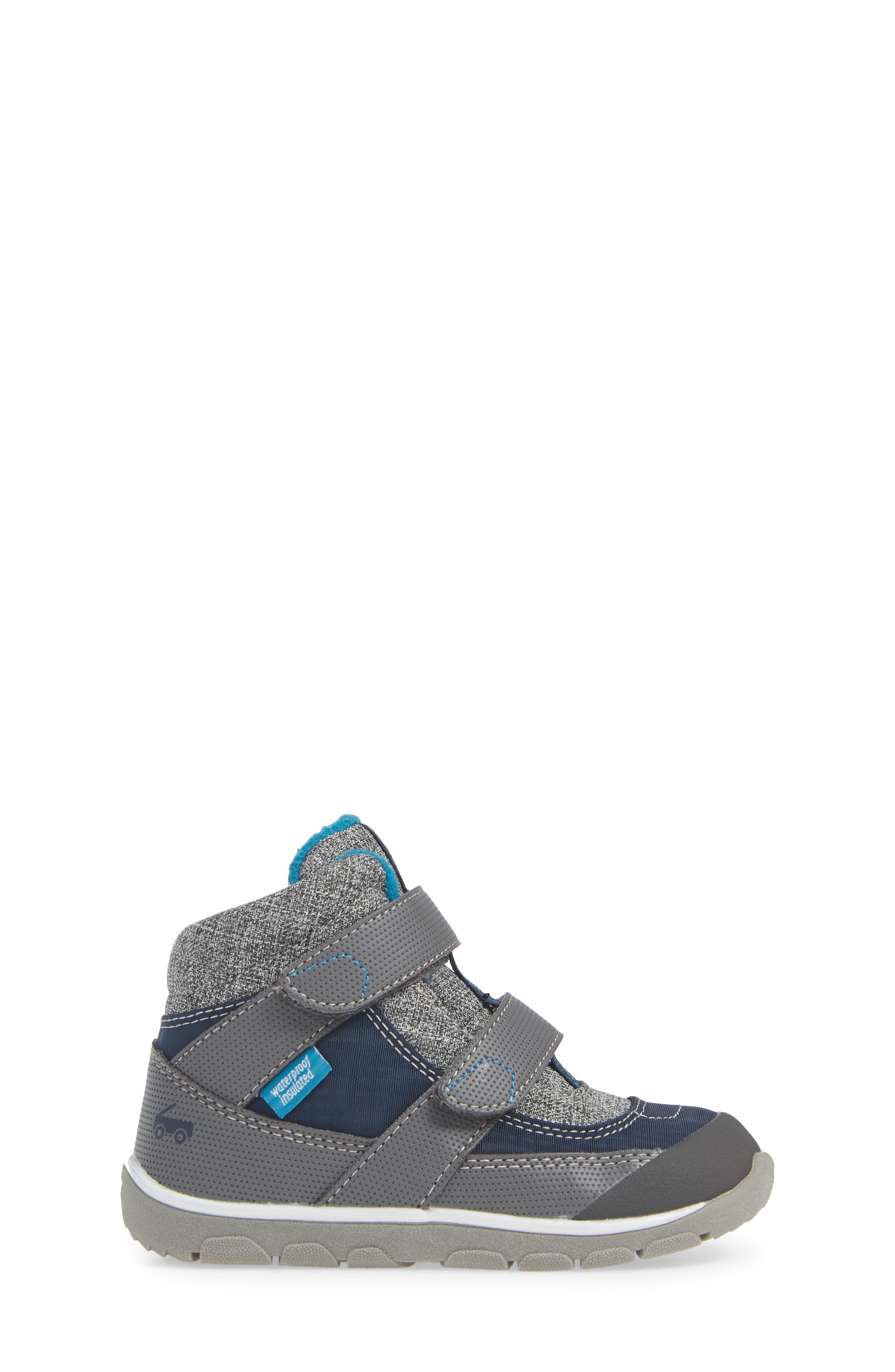Atlas II Waterproof Insulated Boot, Alternate, color, NAVY SYNTHETIC