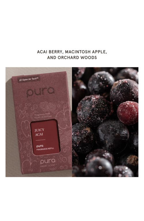 Pura 2-pack Diffuser Fragrance Refills In Juicy Acai