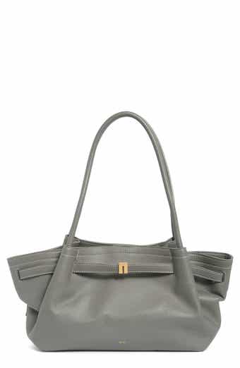 Hana Wide Faux Leather Tote