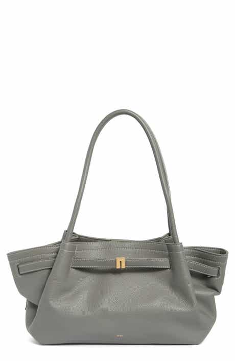 Hana Wide Faux Leather Tote