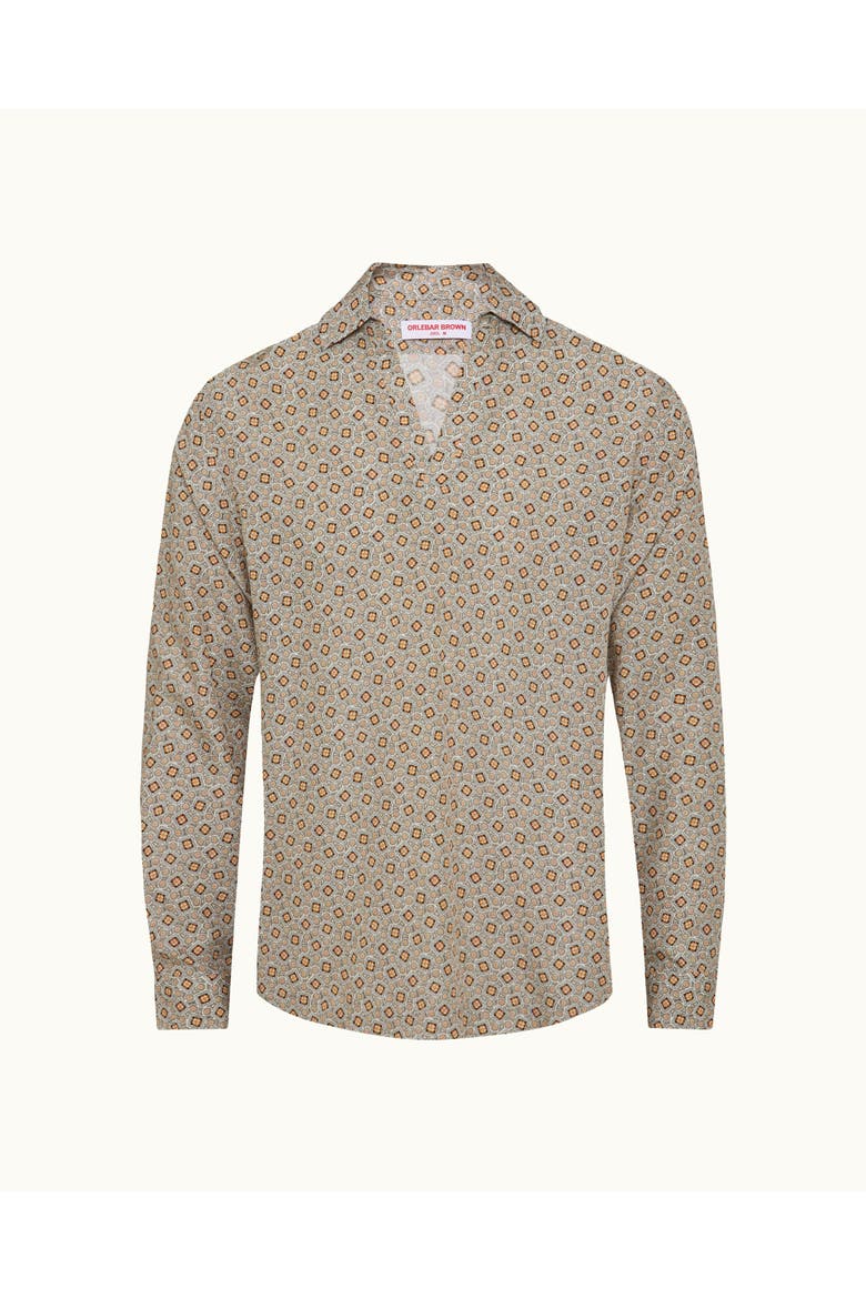 Ridley Relaxed-Fit Shirt, Alternate, color, Biscuit