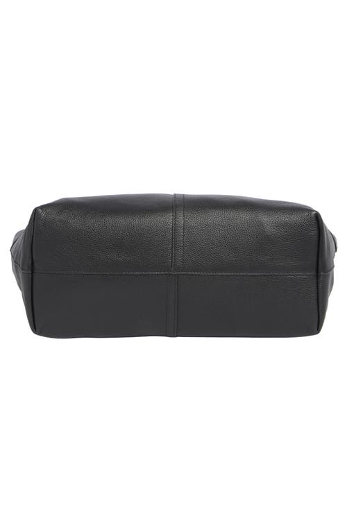 Rag & Bone Bryant Leather Tote Bag In Black