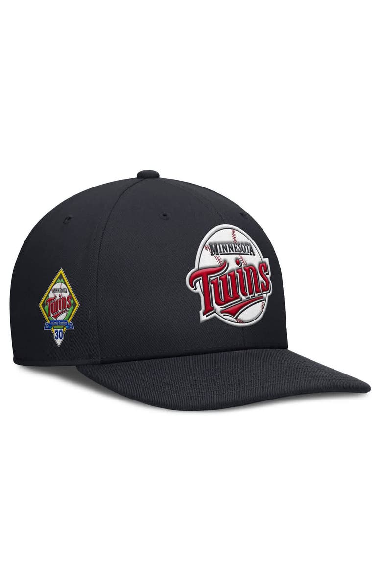 Nike Men's Nike Navy Minnesota Twins Pro Performance Snapback Hat, Main, color, Navy
