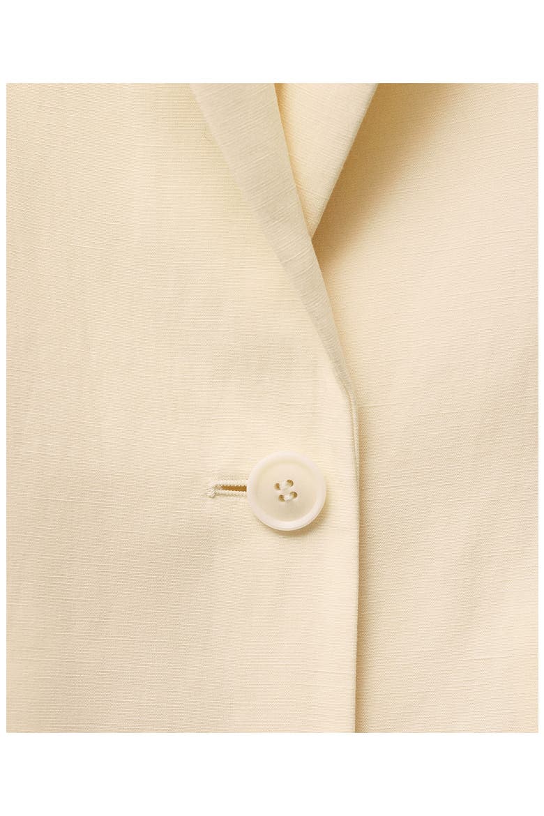 Notch Lapel Blazer, Alternate, color, VANILLA