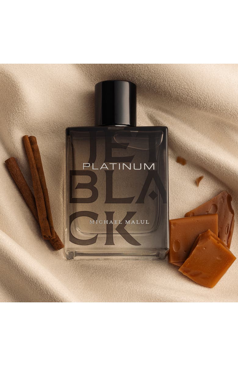 Michael Malul Jet Black Platinum Eau de Parfum, Alternate, color, 100Ml