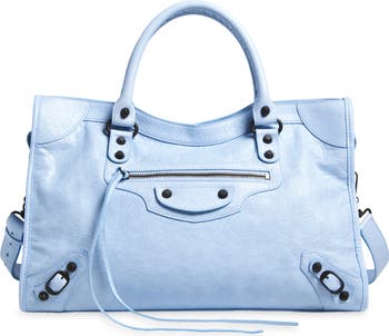 Medium Le City Leather Satchel