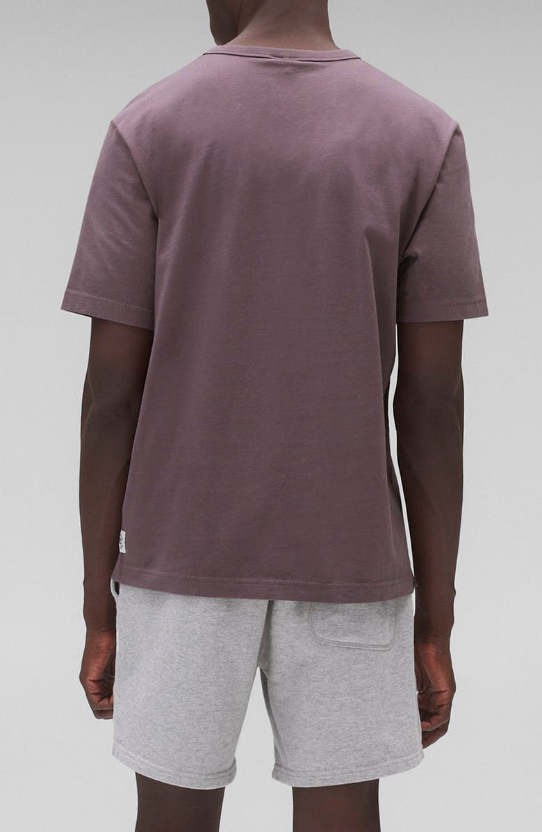 Reigning Champ Lightweight Standard T-Shirt, Alternate, color, Mauve