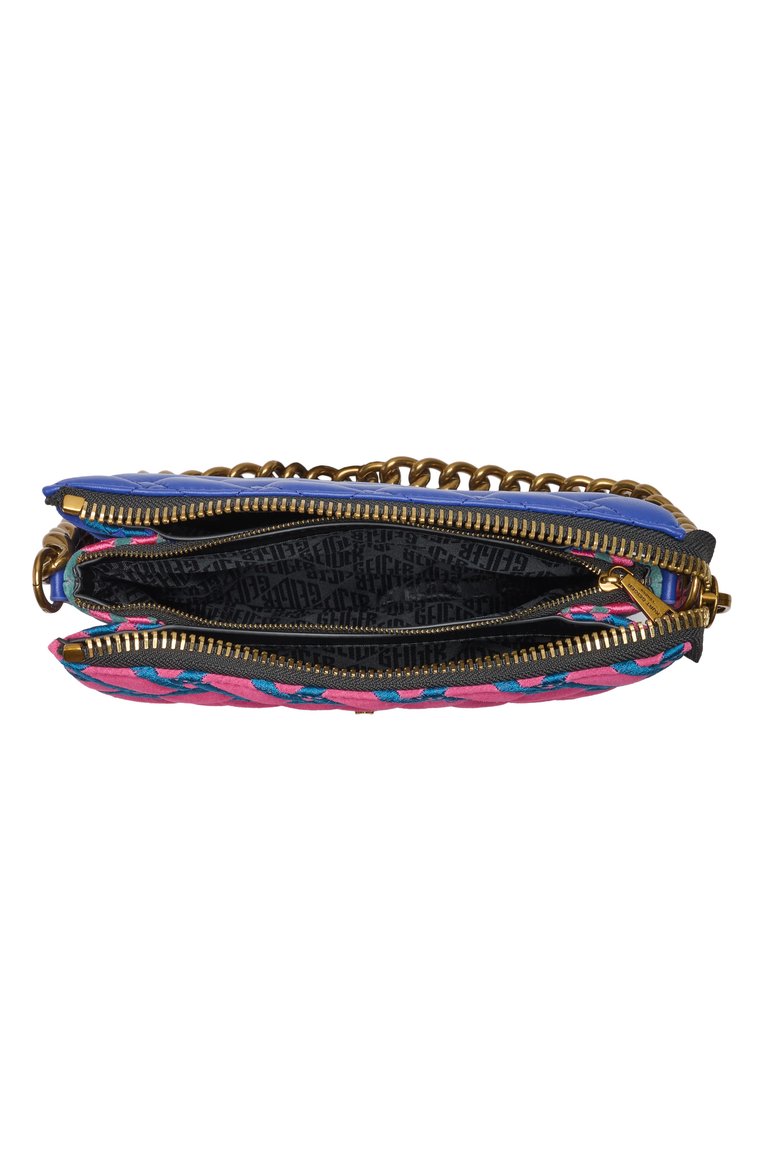 Kurt Geiger London Kensington Puff Pouch Crossbody Bag, Alternate, color, Pink Combo