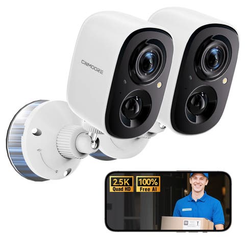 2 pack Smart Indoor WiFi Camera