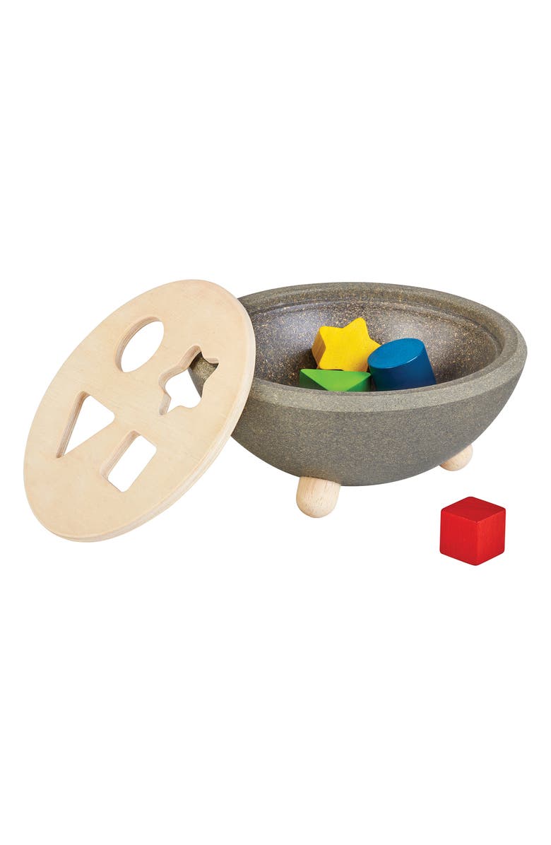 PlanToys<sup>®</sup> Shape Sorting Bowl, Alternate, color, Assorted