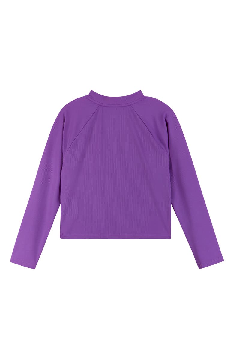 Andy & Evan Kids' Rib Half-Zip Rashguard, Alternate, color, 