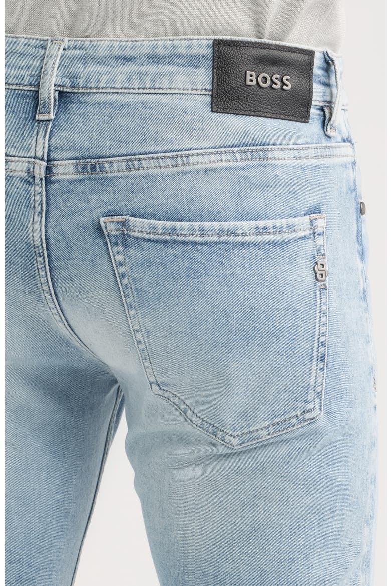 Delaware Slim Fit Slim Leg Jeans, Alternate, color, MEDIUM BLUE