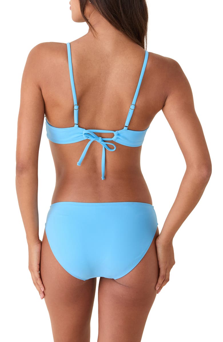 Andie The Ohana Bikini Top, Alternate, color, Celeste