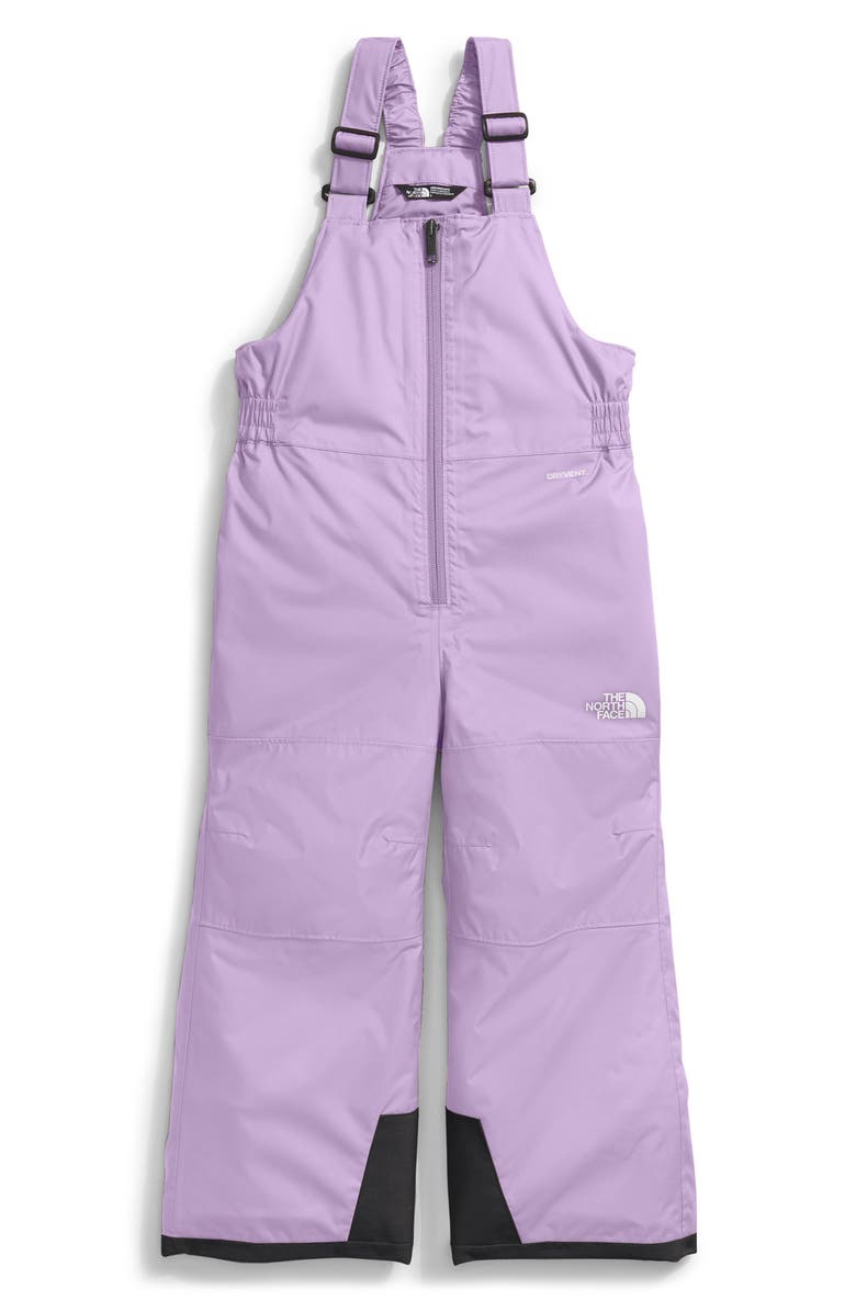 The North Face Kids' Freedom Insulated Waterproof Snow Bibs, Main, color, 