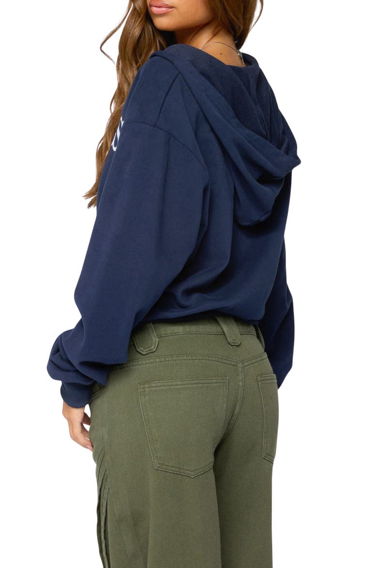 Paris Graphic Full Zip Hoodie, Alternate, color, NAVY