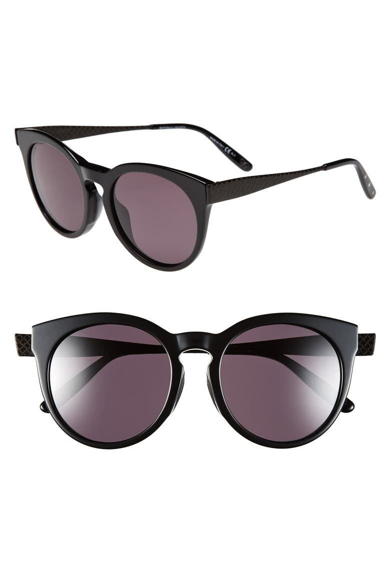 52mm Special Fit Sunglasses, Main, color, BLACK