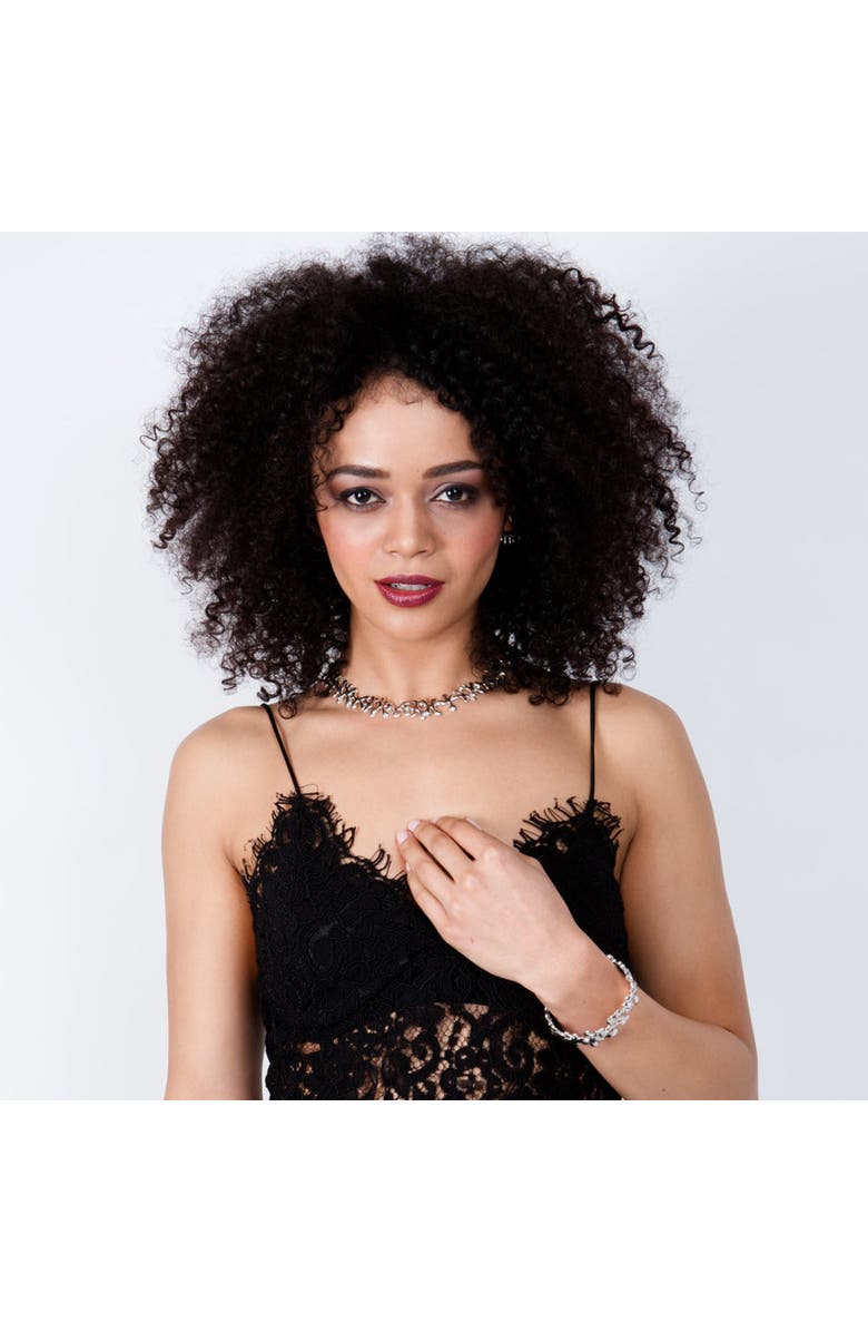 Lucy Quartermaine Continual Splat Necklace, Alternate, color, Sterling Silver