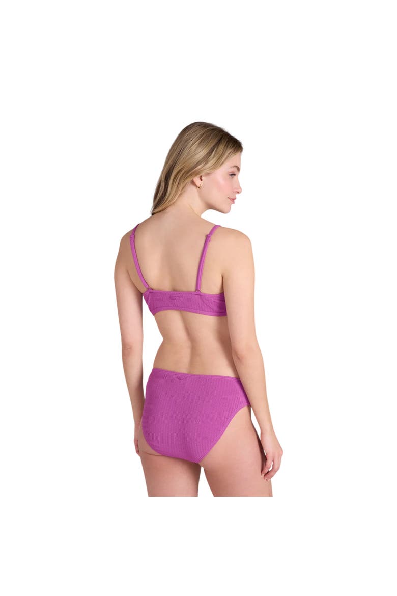Skye Plain Bikini Top, Alternate, color, Purple
