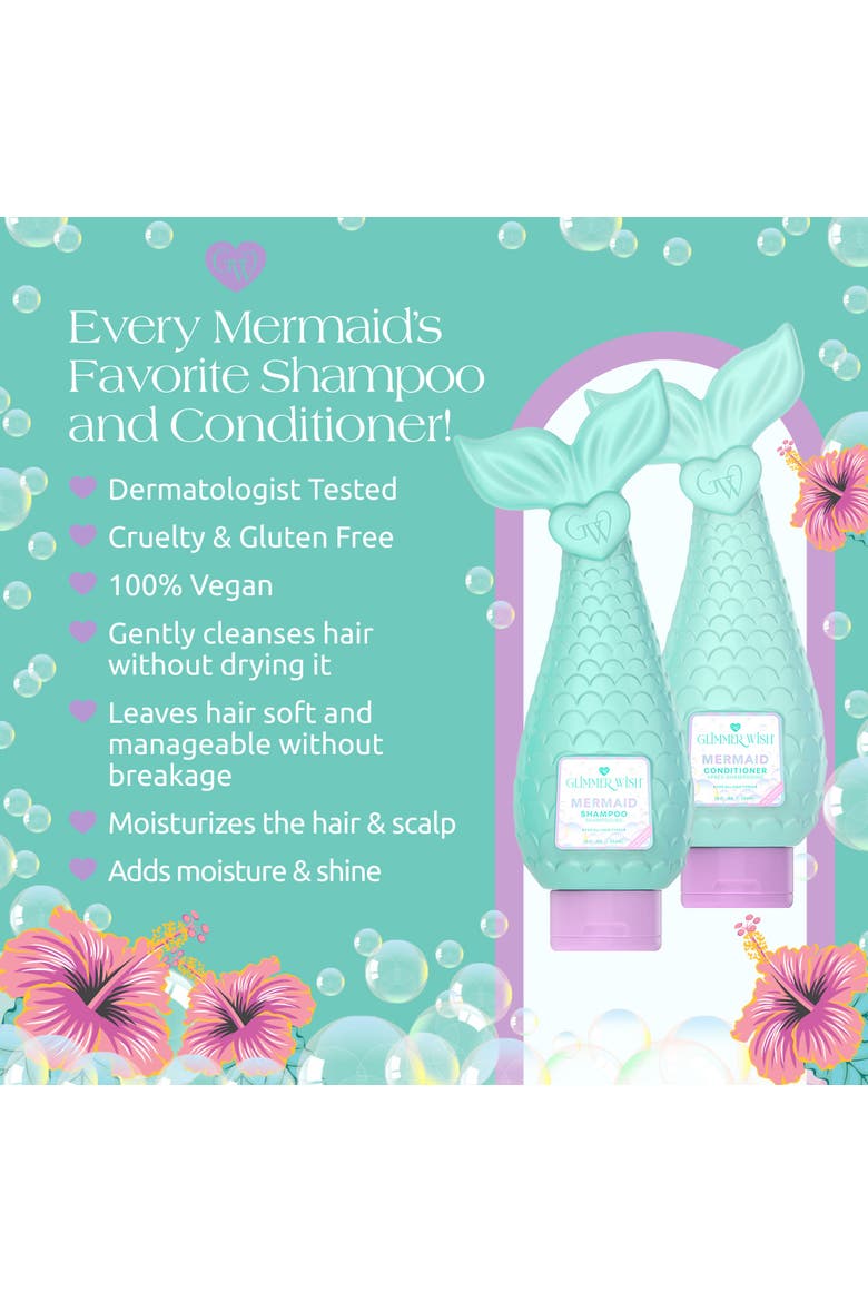 Mermaid Hair and Body Essentials, Alternate, color, No Color
