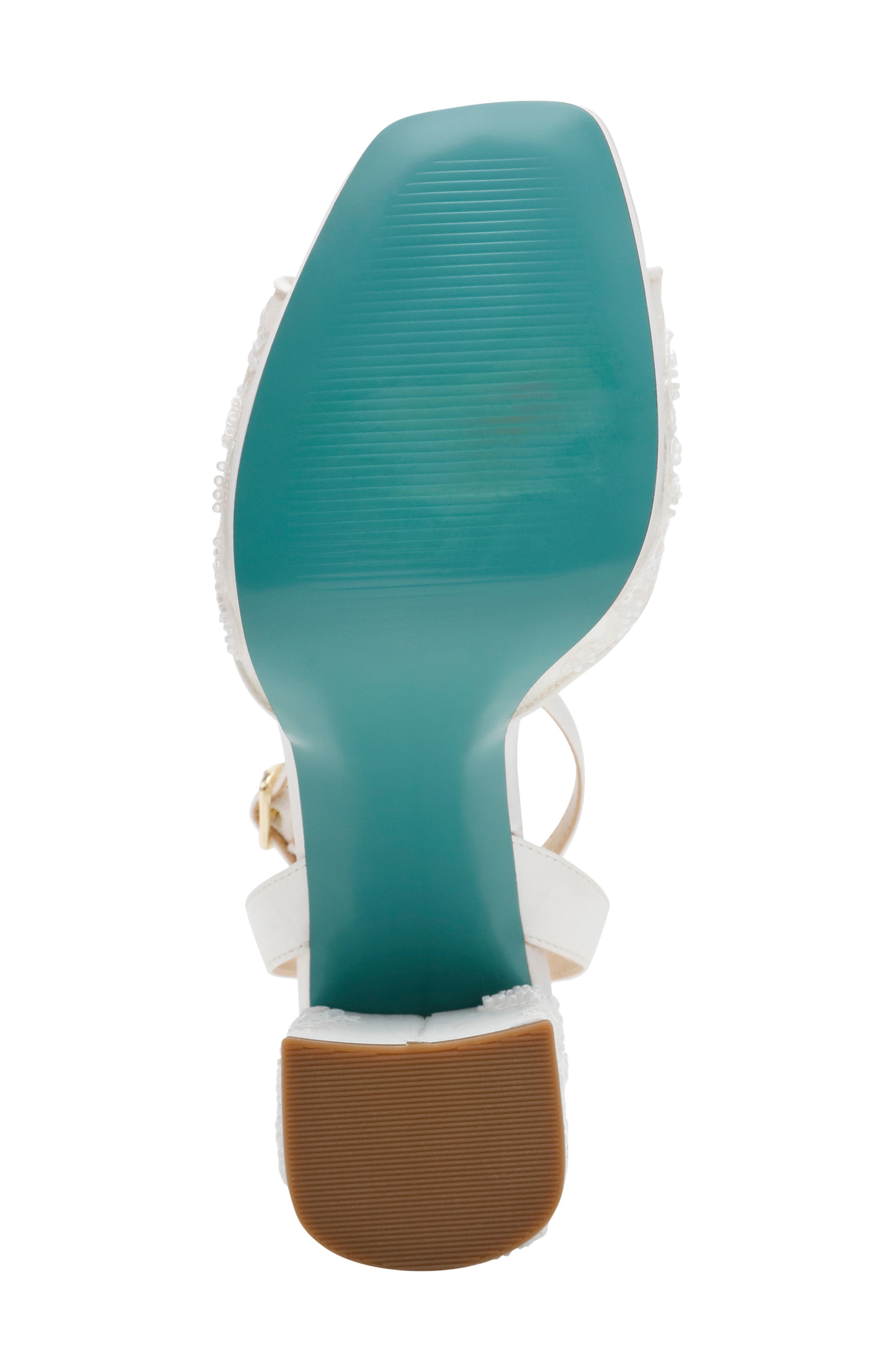 Betsey Johnson Junie Sandal, Alternate, color, Ivory