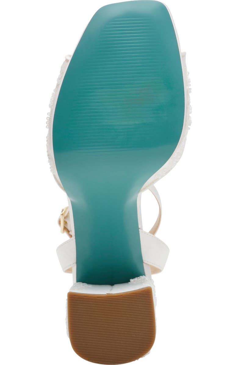 Betsey Johnson Junie Sandal, Alternate, color, Ivory