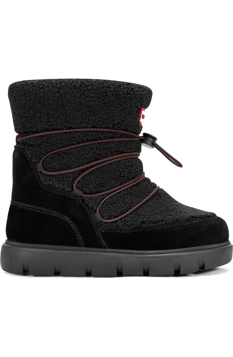 Hunter Kids' Cozy Boot, Alternate, color, Black/ Black/ Black