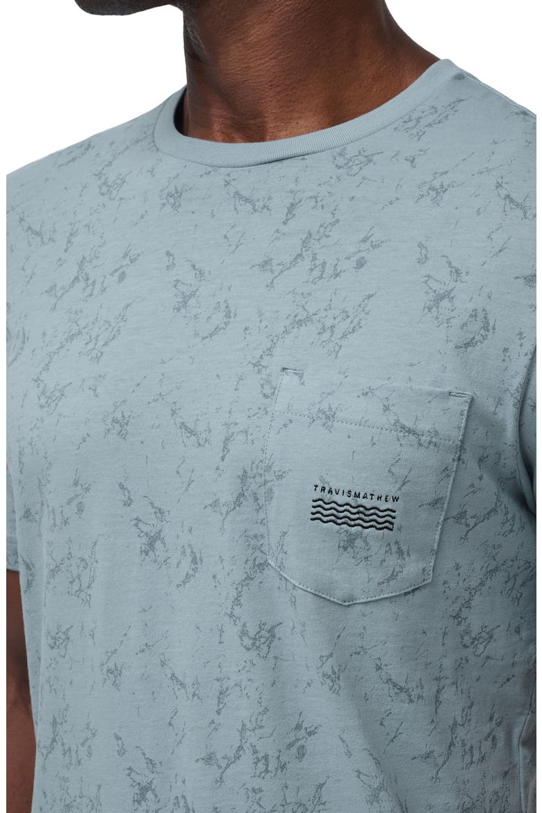 Warmer Tides Pocket T-Shirt, Alternate, color, DUSTY BLUE