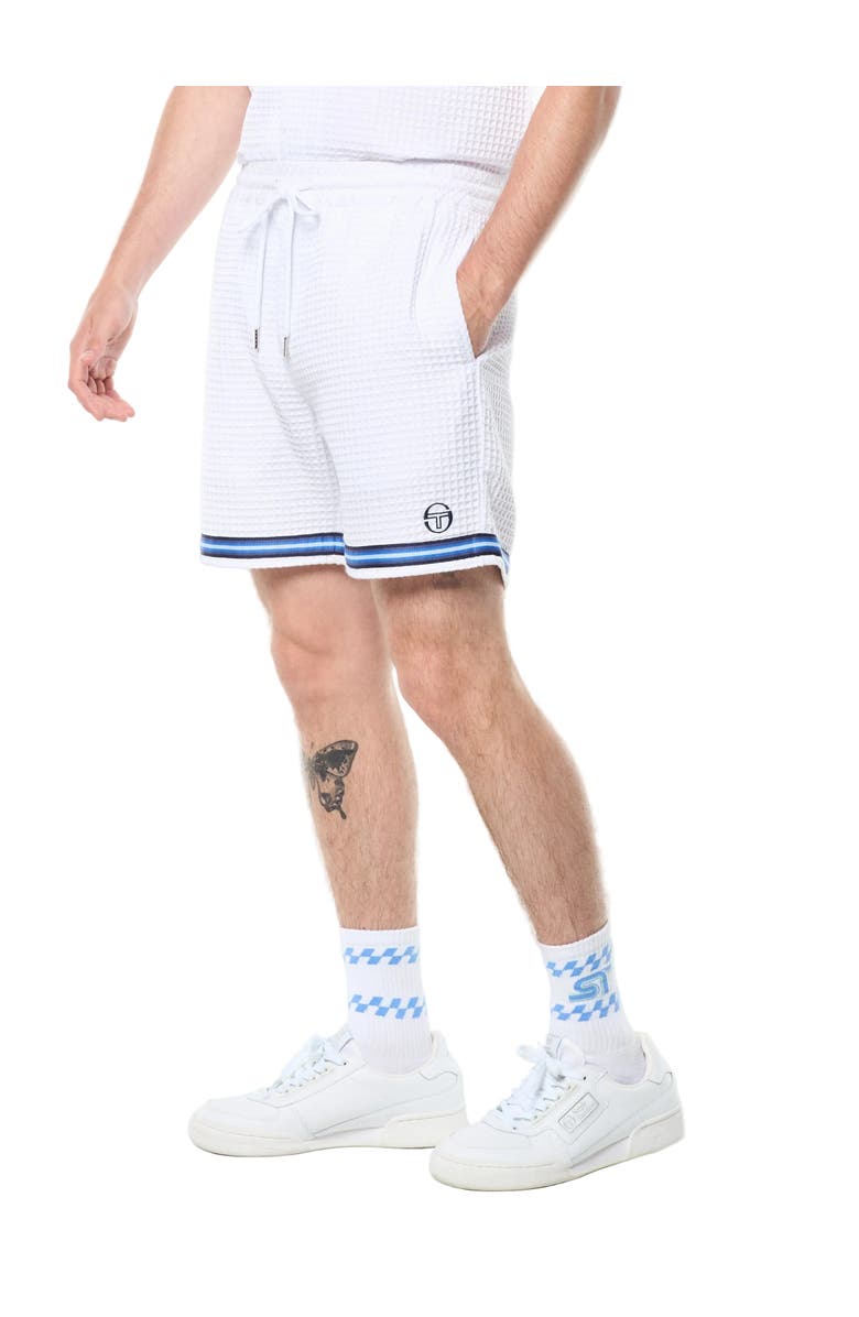 Sergio Tacchini Chiaro Cabana Short, Main, color, Brilliant White