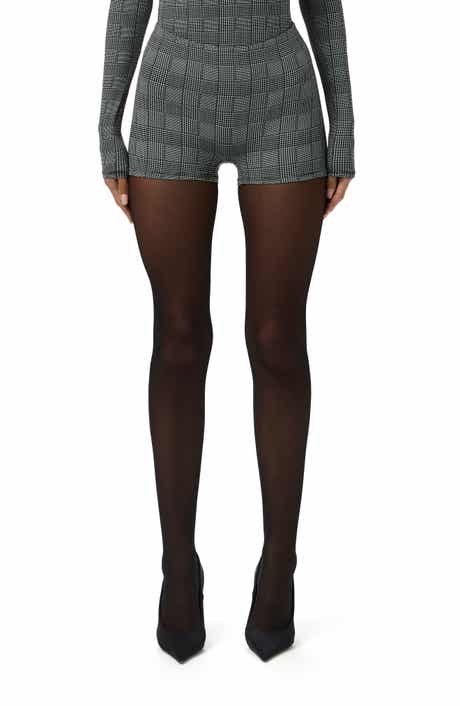 Naked Wardrobe Naked Houndstooth Check Hot Shorts