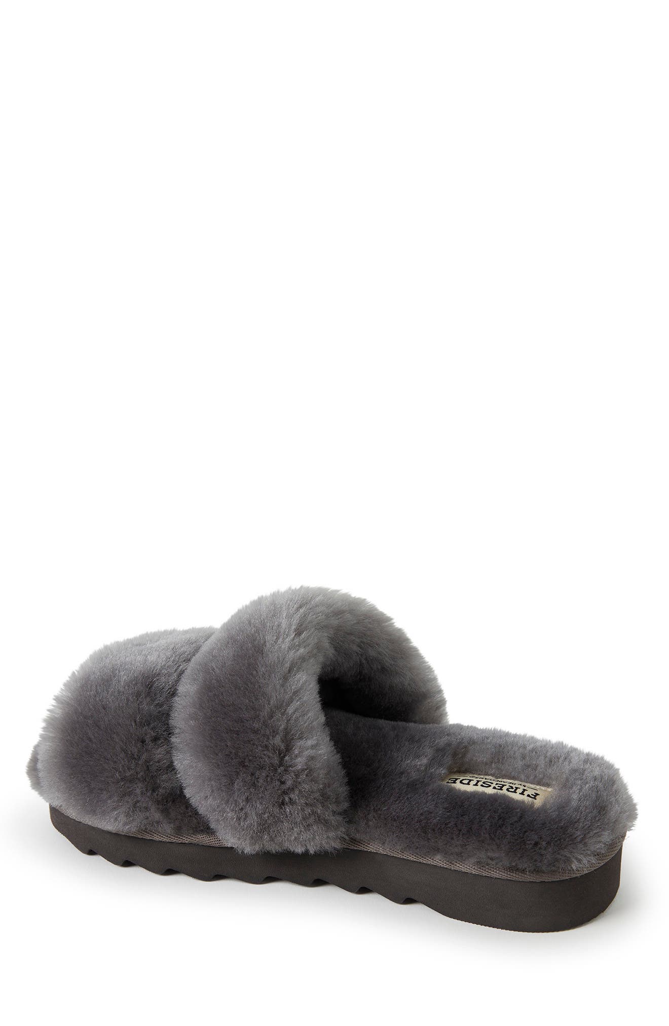 FIRESIDE BY DEARFOAMS Benalla Genuine Shearling Slipper, Alternate, color, 