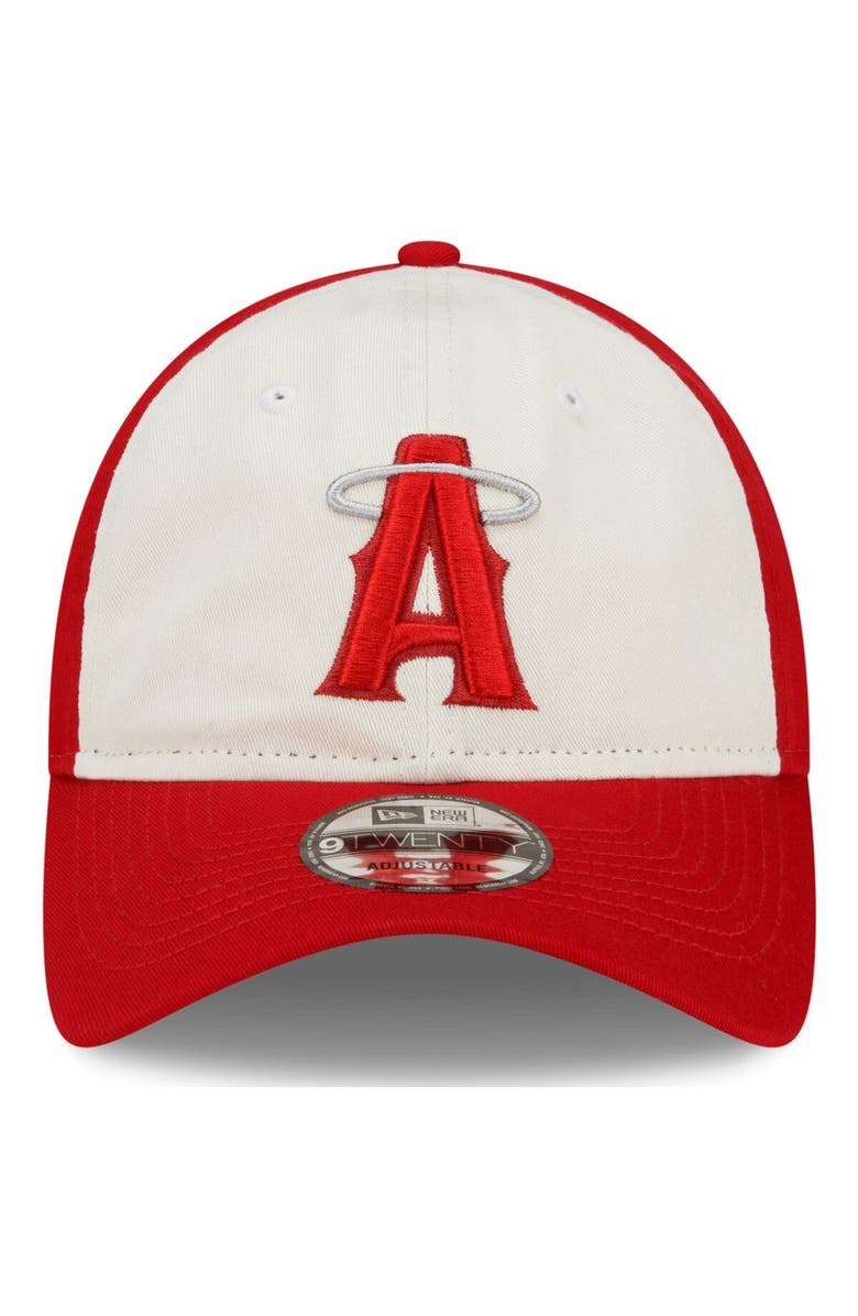 New Era Men's New Era Red Los Angeles Angels 2022 City Connect 9TWENTY Adjustable Hat, Alternate, color, 