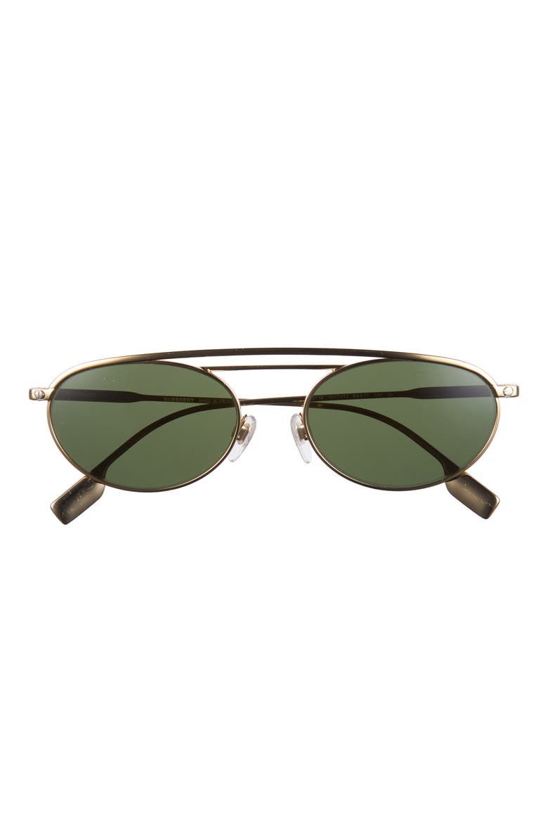54mm Urban Exploration Oval Sunglasses, Main, color, GOLD