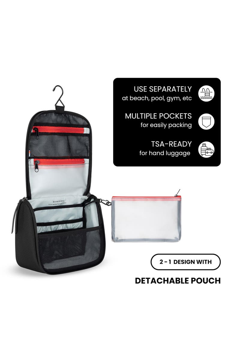 Sherpani CoPilot Travel Toiletry Bag, Alternate, color, Straw