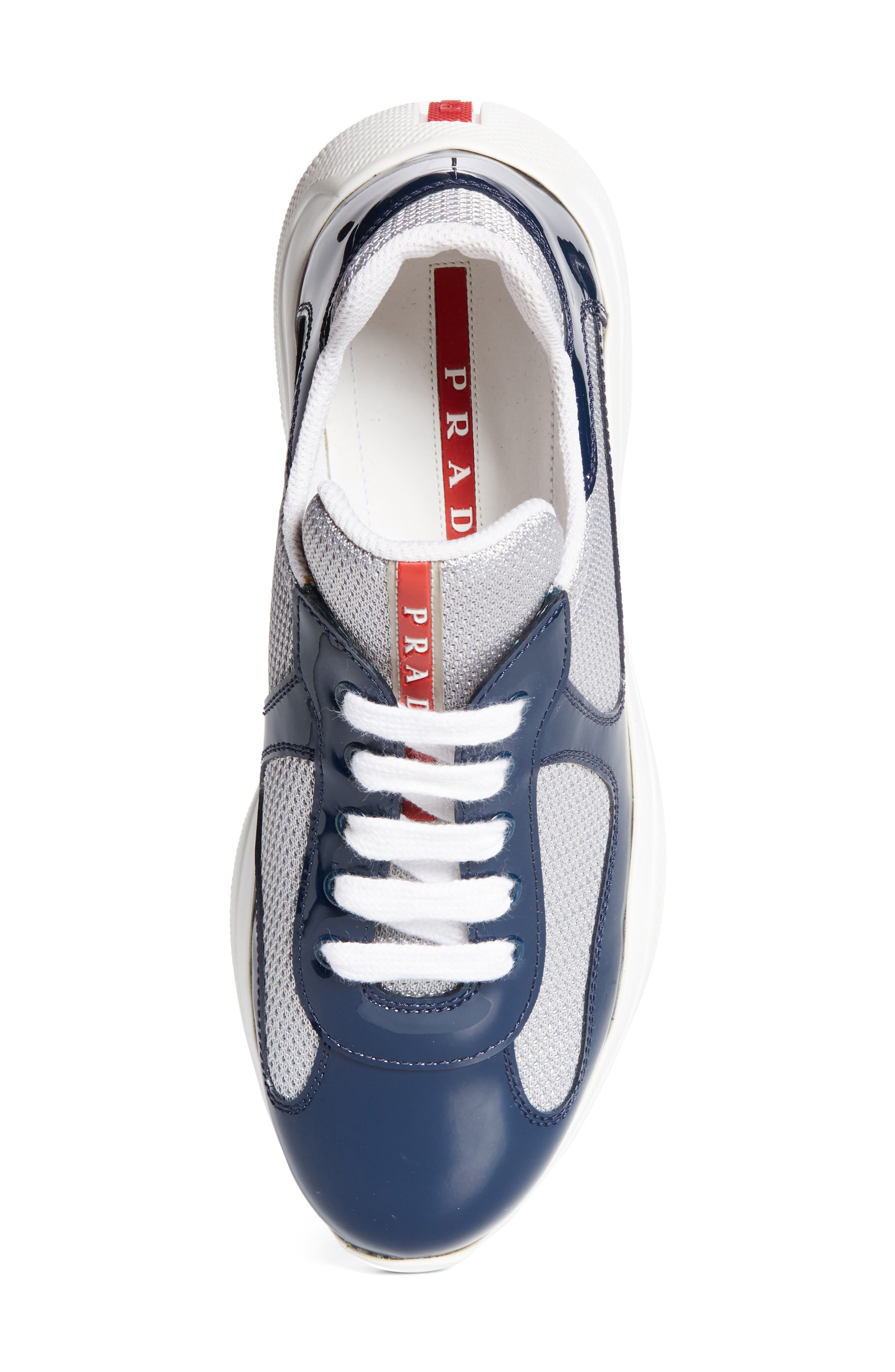 America's Cup Sneaker, Alternate, color, BLUE/ GREY