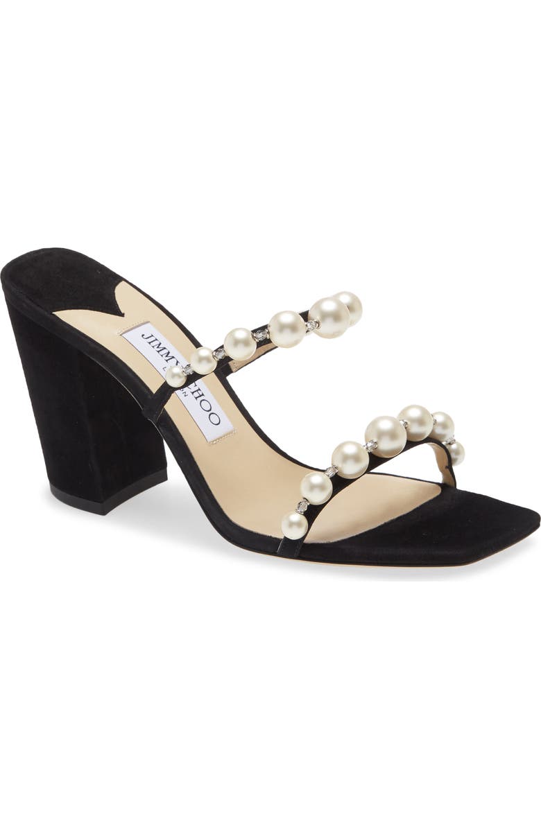 Jimmy Choo Amara Embellished Slide Sandal, Main, color,