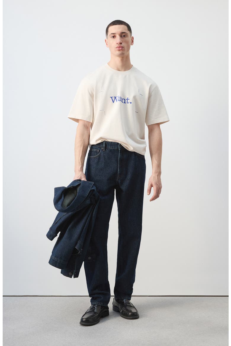 x Fantastic Man Want Graphic T-Shirt, Alternate, color, OFF WHITE