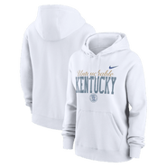 Nike Women's Nike White Kentucky Wildcats Club Fleece Hoodie