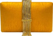 Simitri Fringe Clutch