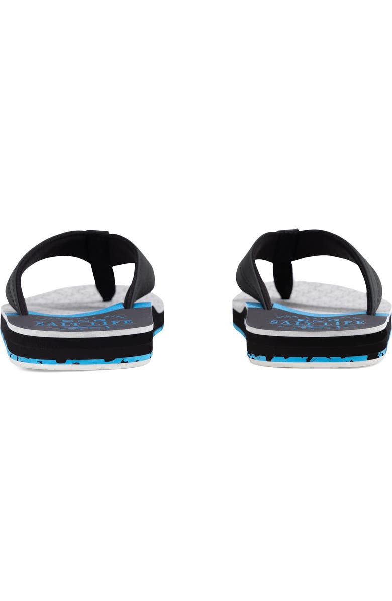 Salt Life The Harbor Flip Flop, Alternate, color, Black Black